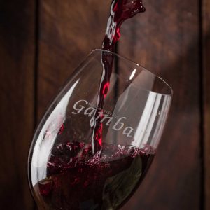 Copa de vino con frase - Modelo 2